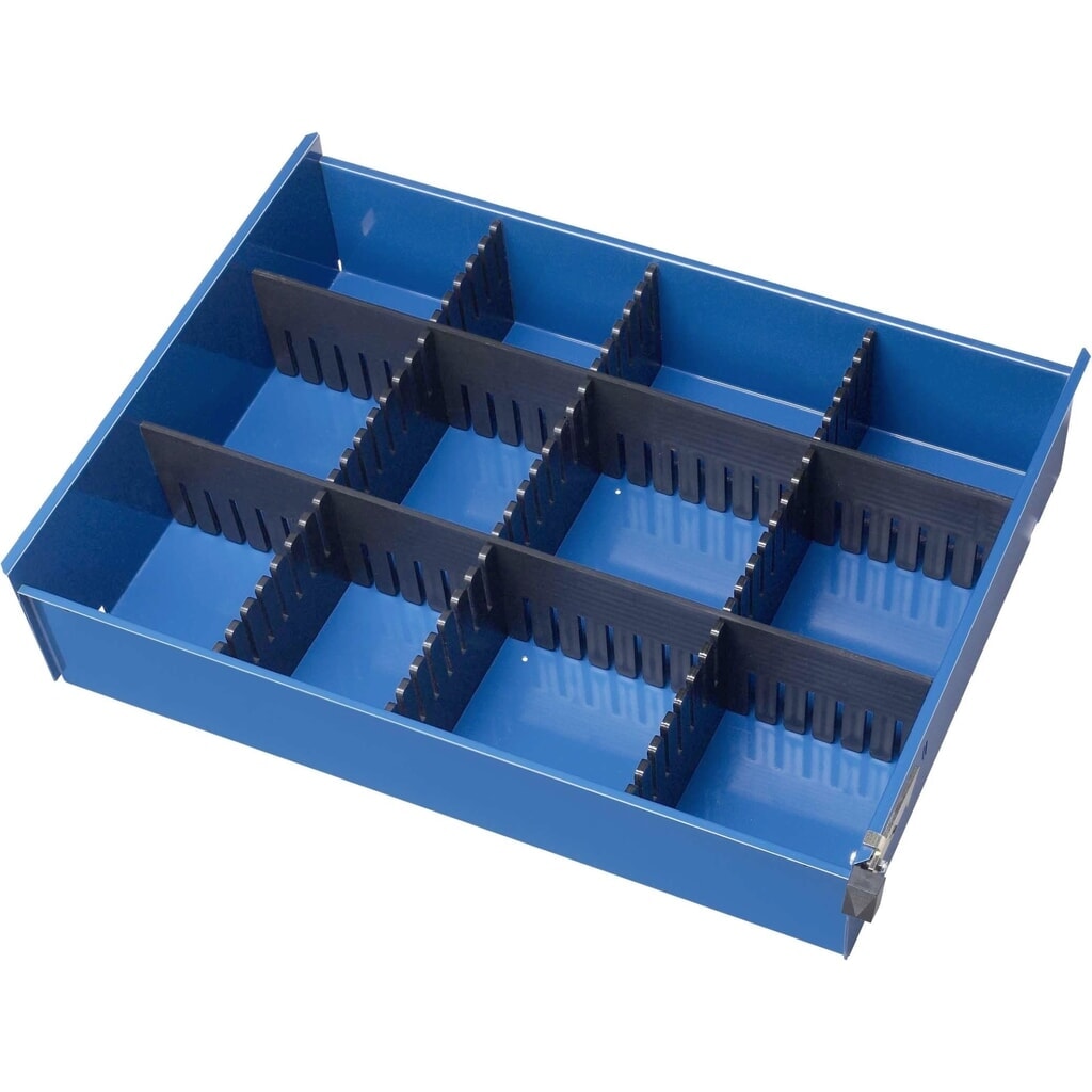 RAU Jeu de compartimentage pour tiroir 570 x 450, pour hauteur de façade 40 / 65 mm Illustration du produit: RAU Jeu de compartimentage pour tiroir 570 x 450, pour hauteur de façade 40 / 65 mm