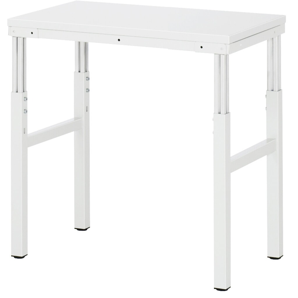 RAU Table de travail Série E, HxlxP 650-1 000 x 700 x 500 mm, plan de travail avec revêtement en mélamine Illustration du produit: RAU Table de travail Série E, HxlxP 650-1 000 x 700 x 500 mm, plan de travail avec revêtement en mélamine