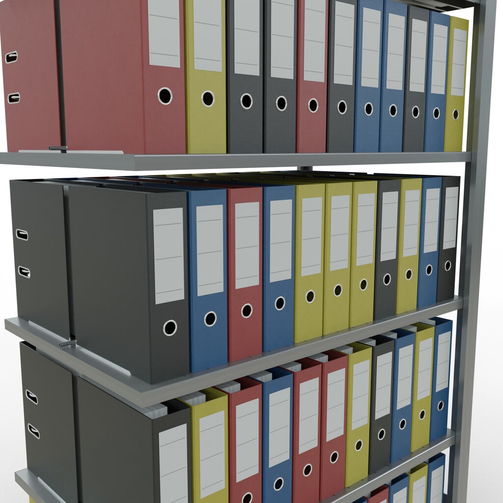 Rayonnage de bureau SCHULTE travée auxiliaire, utilisable des deux côtés, avec butées centrales, CT 150 kg, HxlxP 2 000 x 1 000 x 600 mm N° de l'image du produit 3 : Rayonnage de bureau SCHULTE travée auxiliaire, utilisable des deux côtés, avec butées centrales, CT 150 kg, HxlxP 2 000 x 1 000 x 600 mm