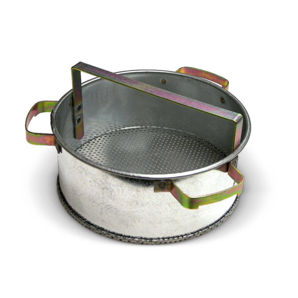 Illustration du produit: Récipient à petites pièces pour cuve de lavage et à immersion asecos® ØxH 238 x 254 mm, galvanisé