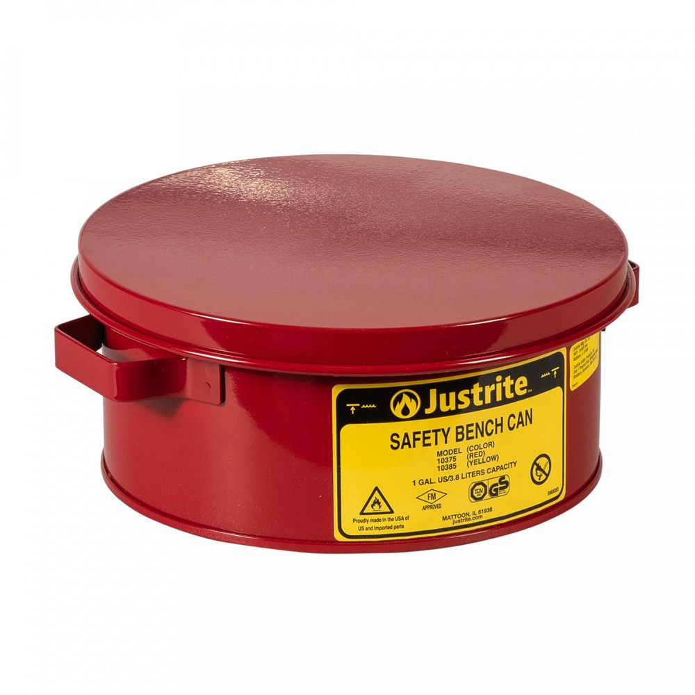N° de l'image du produit 1 : Récipient de nettoyage asecos® avec couvercle rabattable, 4 litre