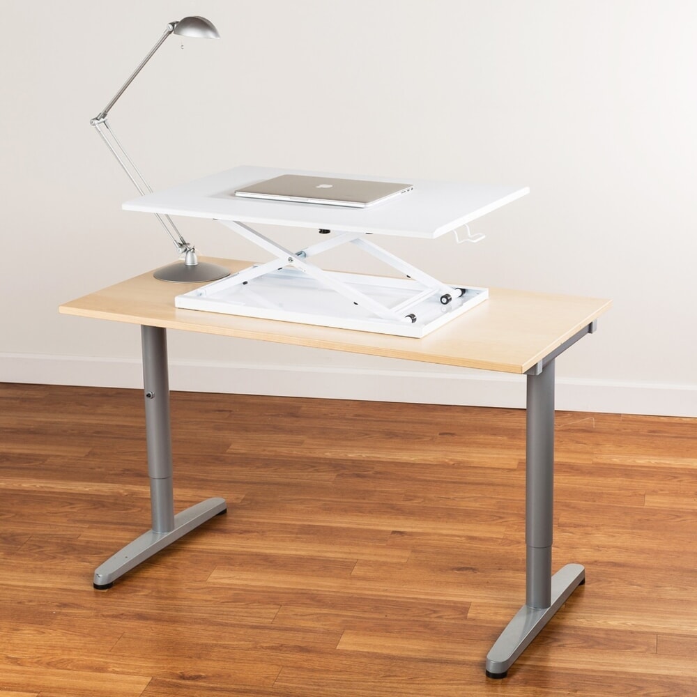 N° de l'image du produit 5 : Rehausse de bureau réglable en hauteur HEMMDAL, blanc