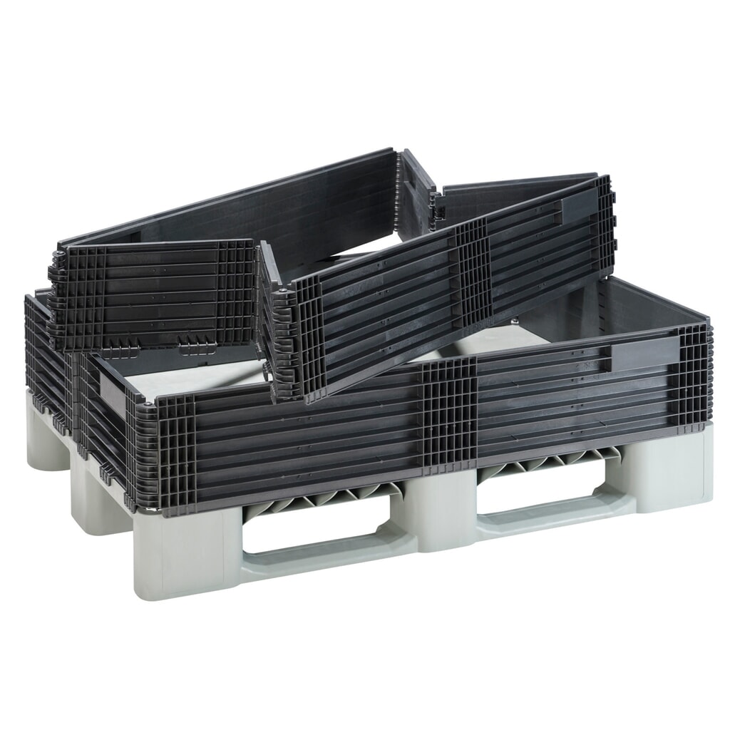 Rehausseurs en plastique 100 % recyclé, pliables, vendus par 2 N° de l'image du produit 6 : Rehausseurs en plastique 100 % recyclé, pliables, vendus par 2