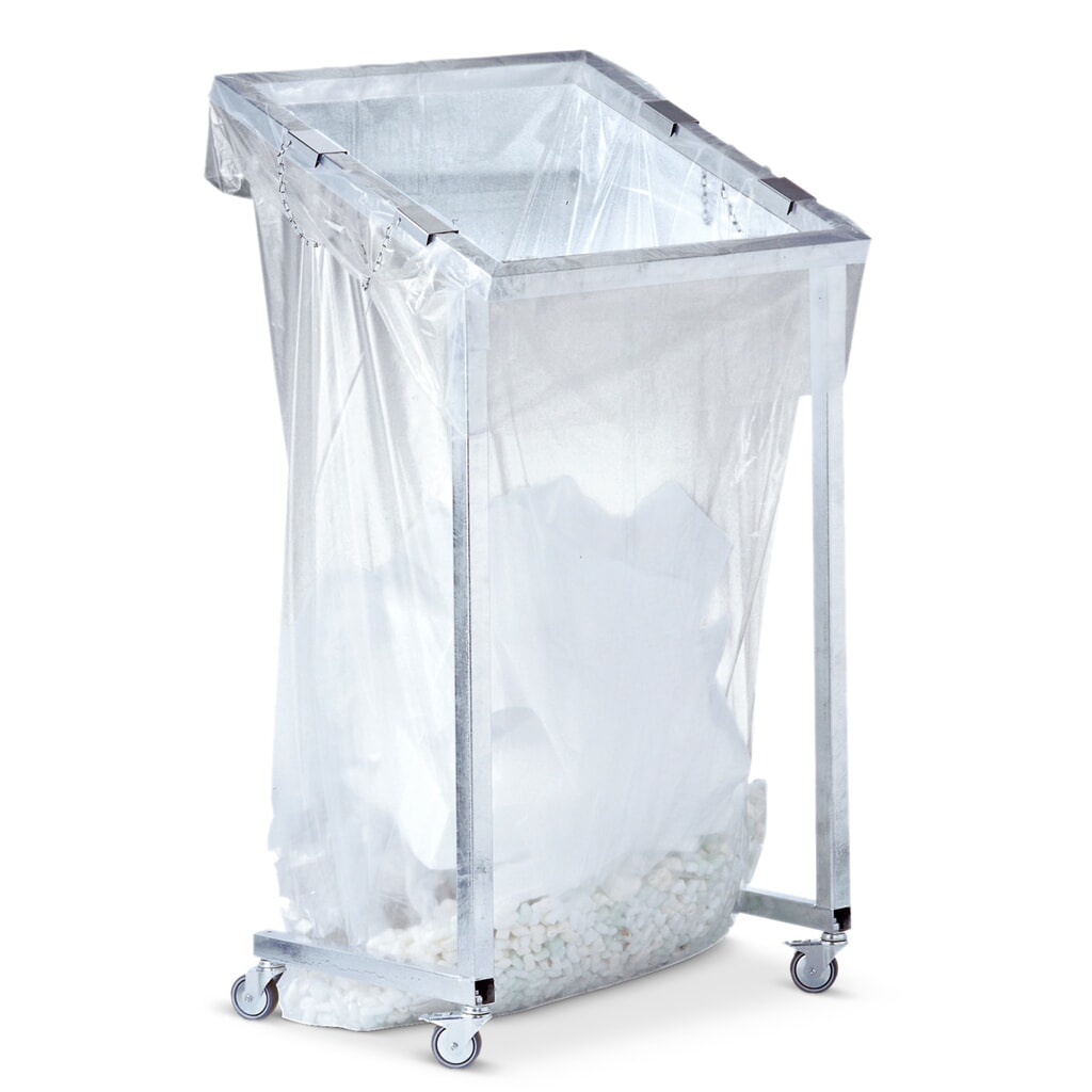 RENNER Renner Collecteur de déchets 1 000 litres, en tôle d’acier, avec couvercle, galvanisé à chaud N° de l'image du produit 3 : RENNER Renner Collecteur de déchets 1 000 litres, en tôle d’acier, avec couvercle, galvanisé à chaud