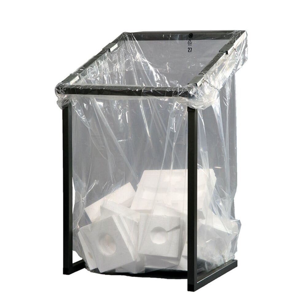 Illustration du produit: RENNER Renner Collecteur de déchets 1 000 litres, en tôle d’acier, sans couvercle, revêtu par poudrage