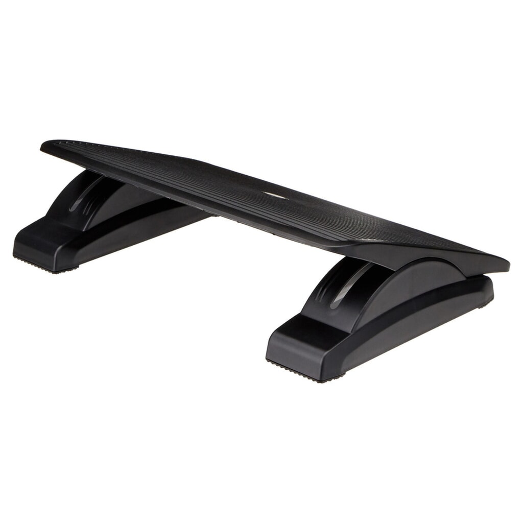 N° de l'image du produit 6 : Repose-pieds hjh OFFICE PIEDINO STRIPE, inclinable, noir
