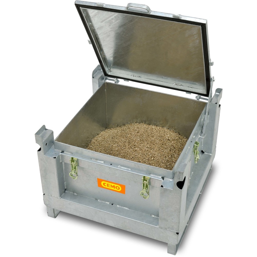 N° de l'image du produit 3 : RéserCollecte de batterie CEMO, homologué ONU, 120 litres