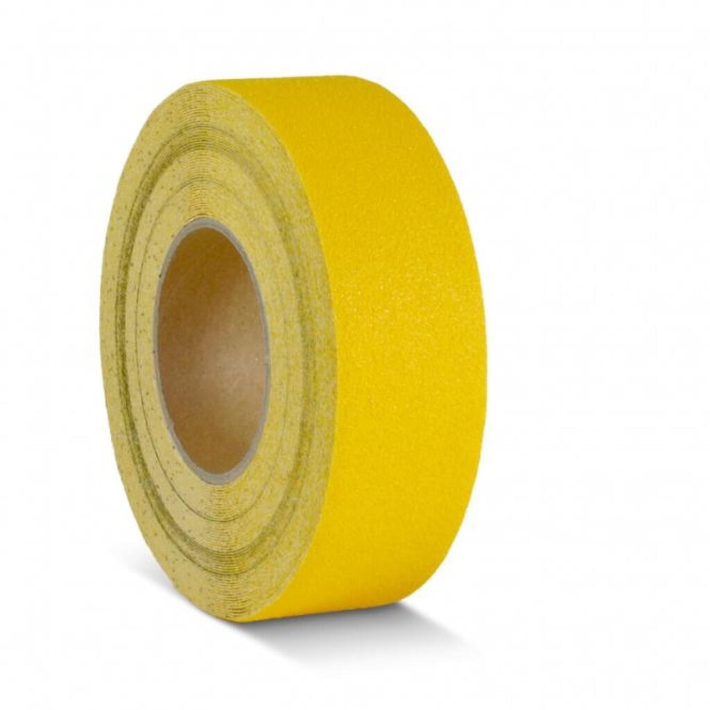 Revêtement antidérapant m2™, déformable, rouleau, largeur 50 mm, jaune Illustration du produit: Revêtement antidérapant m2™, déformable, rouleau, largeur 50 mm, jaune