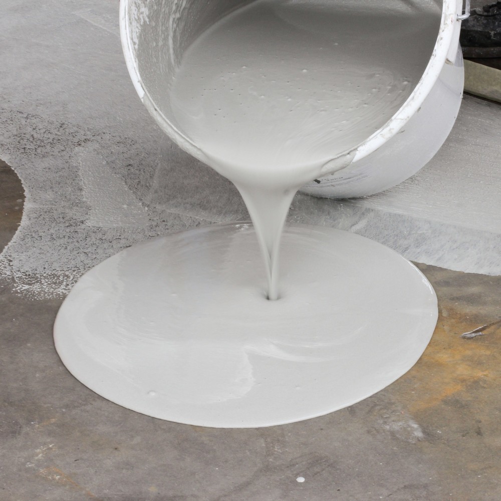 Illustration du produit: Revêtement de sol antidérapant pour extérieur, granulation épaisse, gris