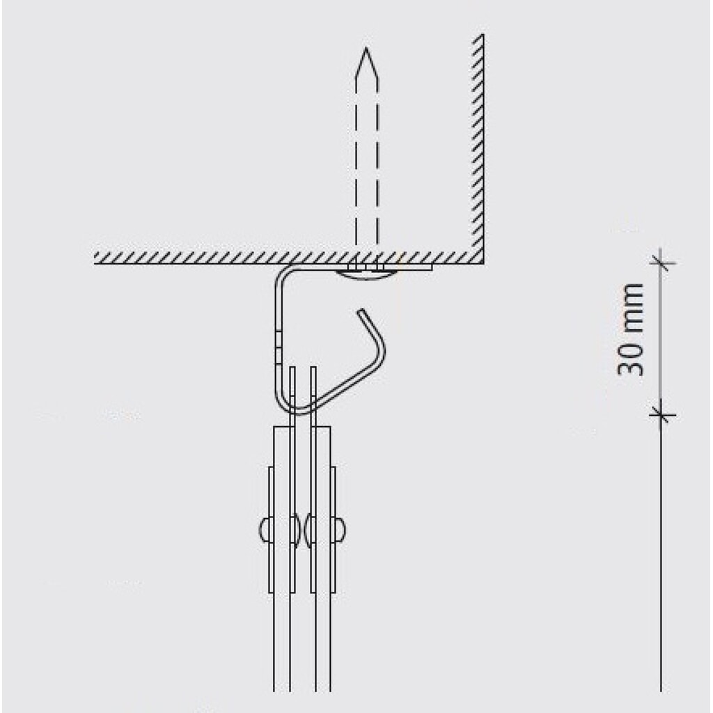 Rideau à lanières pour l’intérieur, longueur des lanières 2 000 mm, chevauchement 36 mm N° de l'image du produit 4 : Rideau à lanières pour l’intérieur, longueur des lanières 2 000 mm, chevauchement 36 mm
