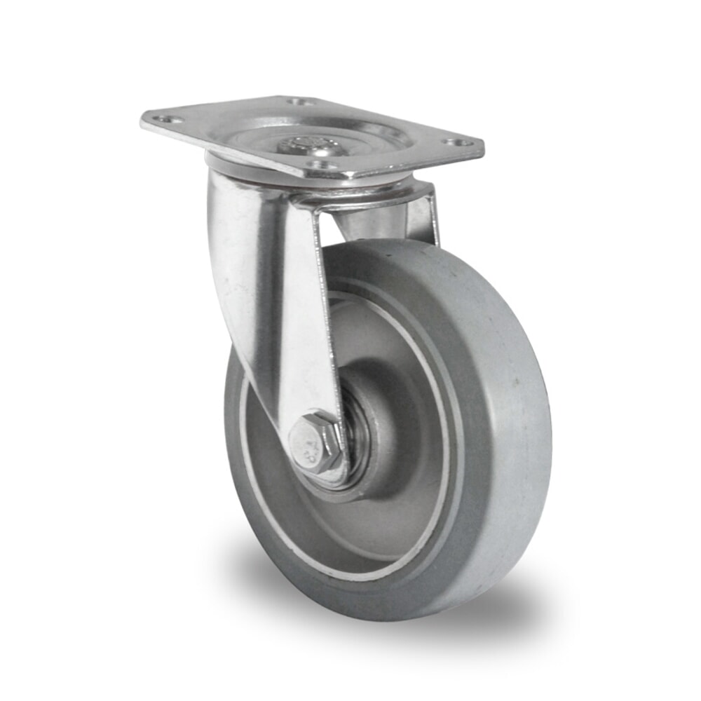 Illustration du produit: Roue directrice ø 100 mm série AAE2 Double roulement à billes