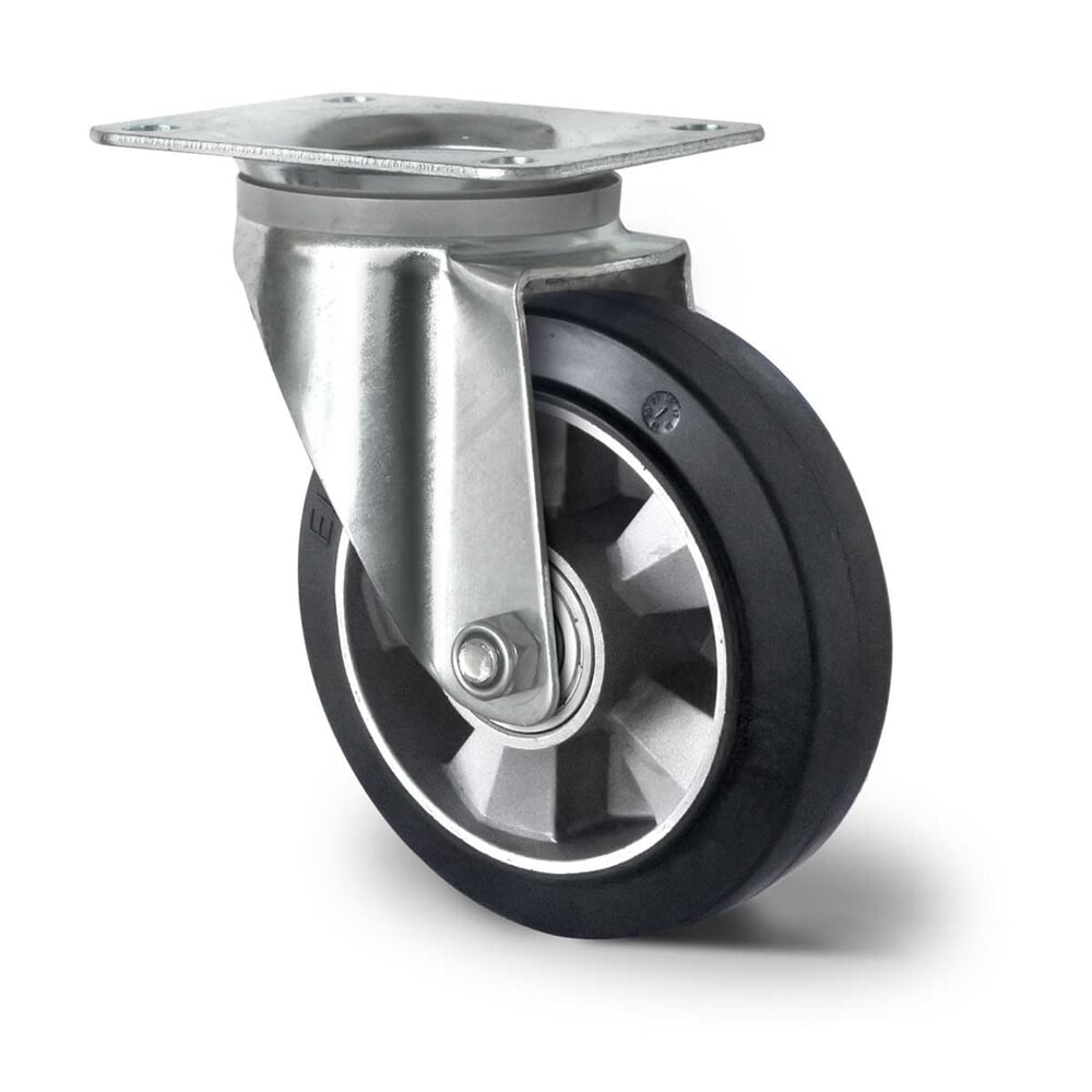 Illustration du produit: Roue directrice ø 125 mm série BAF4 Double roulement à billes