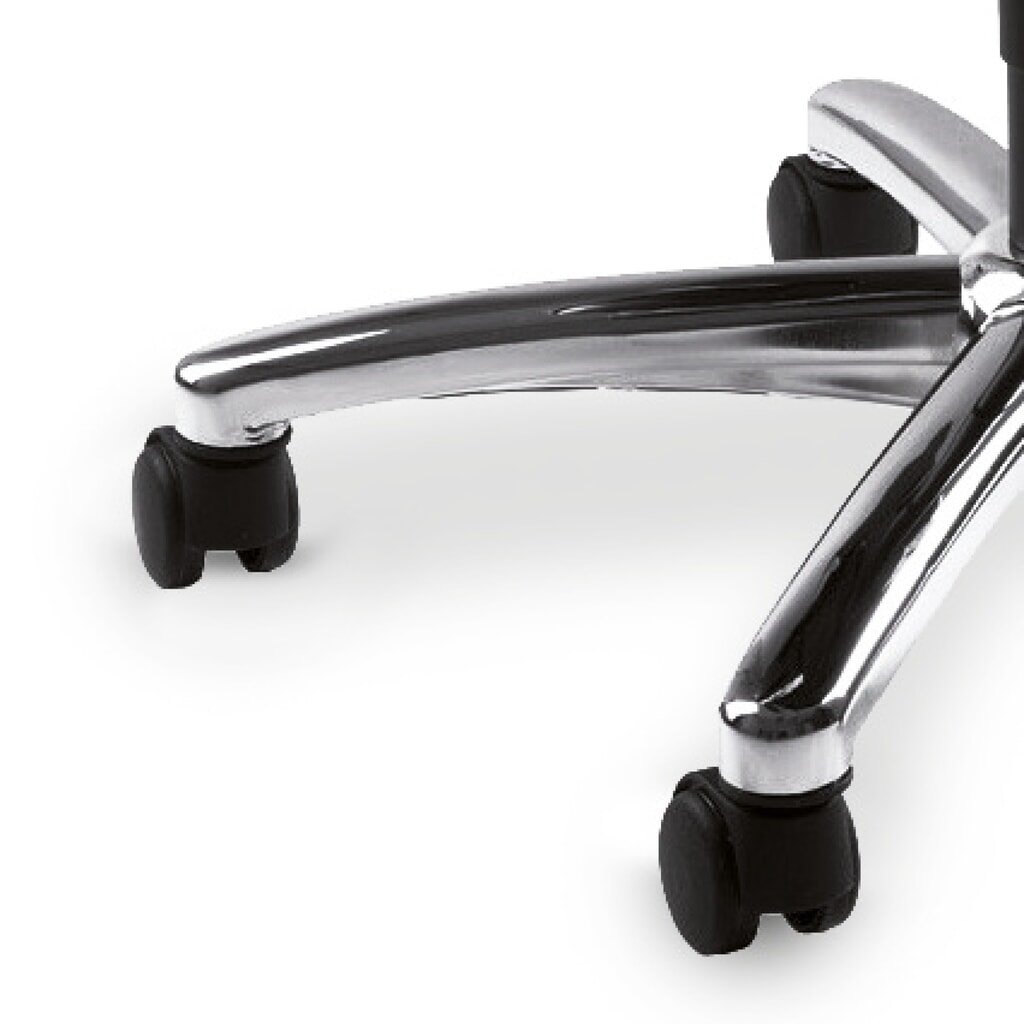 Roulettes pour chaise de bureau pivotante Topstar® Open Point P, sols durs Illustration du produit: Roulettes pour chaise de bureau pivotante Topstar® Open Point P, sols durs