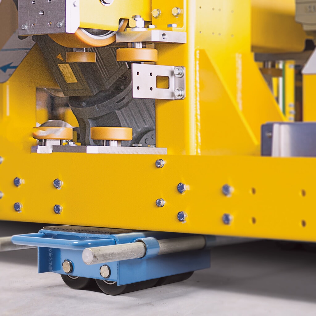 Rouleur HEMMDAL, réglable, capacité de charge 6 000 kg, pneus nylon N° de l'image du produit 4 : Rouleur HEMMDAL, réglable, capacité de charge 6 000 kg, pneus nylon