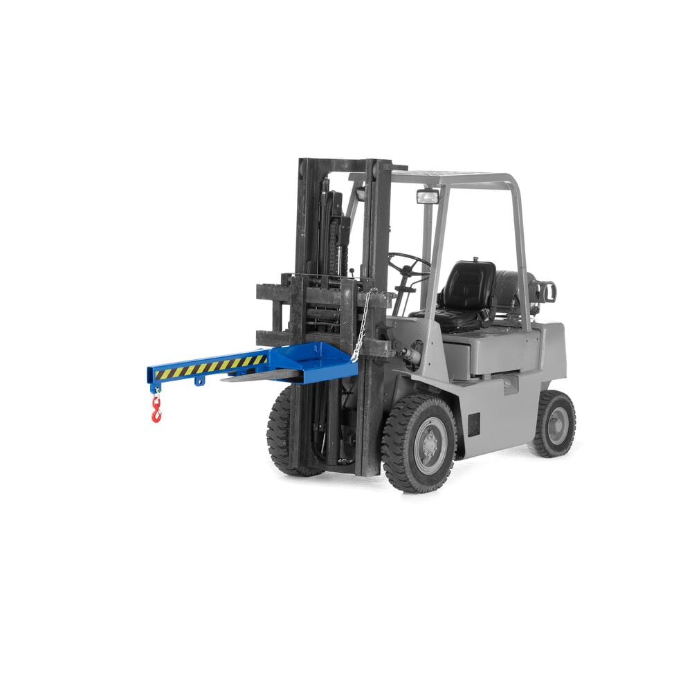 N° de l'image du produit 2 : RR-Industrietechnik® bras de levage type RLA, profondeur 1 500 mm, capacité de levage 250 à 1 000 kg, bleu gentiane RAL 5010