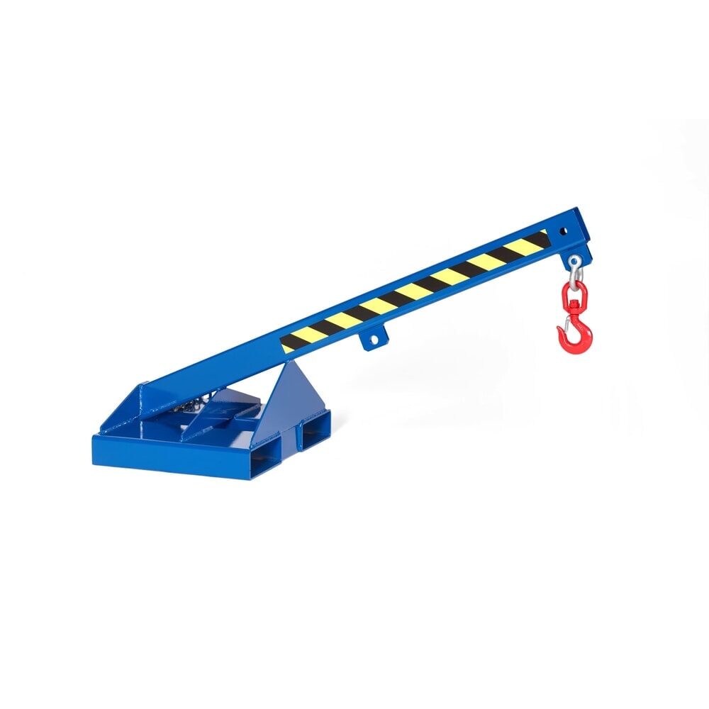 Illustration du produit: RR-Industrietechnik® bras de levage type RLH, capacité de levage 350 à 1 000 kg, bleu gentiane RAL 5010