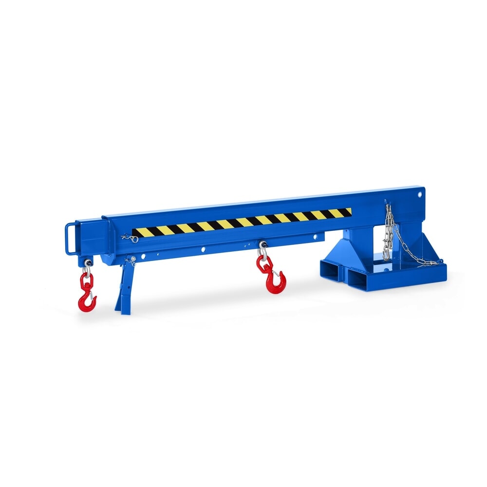 N° de l'image du produit 1 : RR-Industrietechnik® bras de levage type RKA, TK 650 - 3 000 kg, bleu gentiane RAL 5010