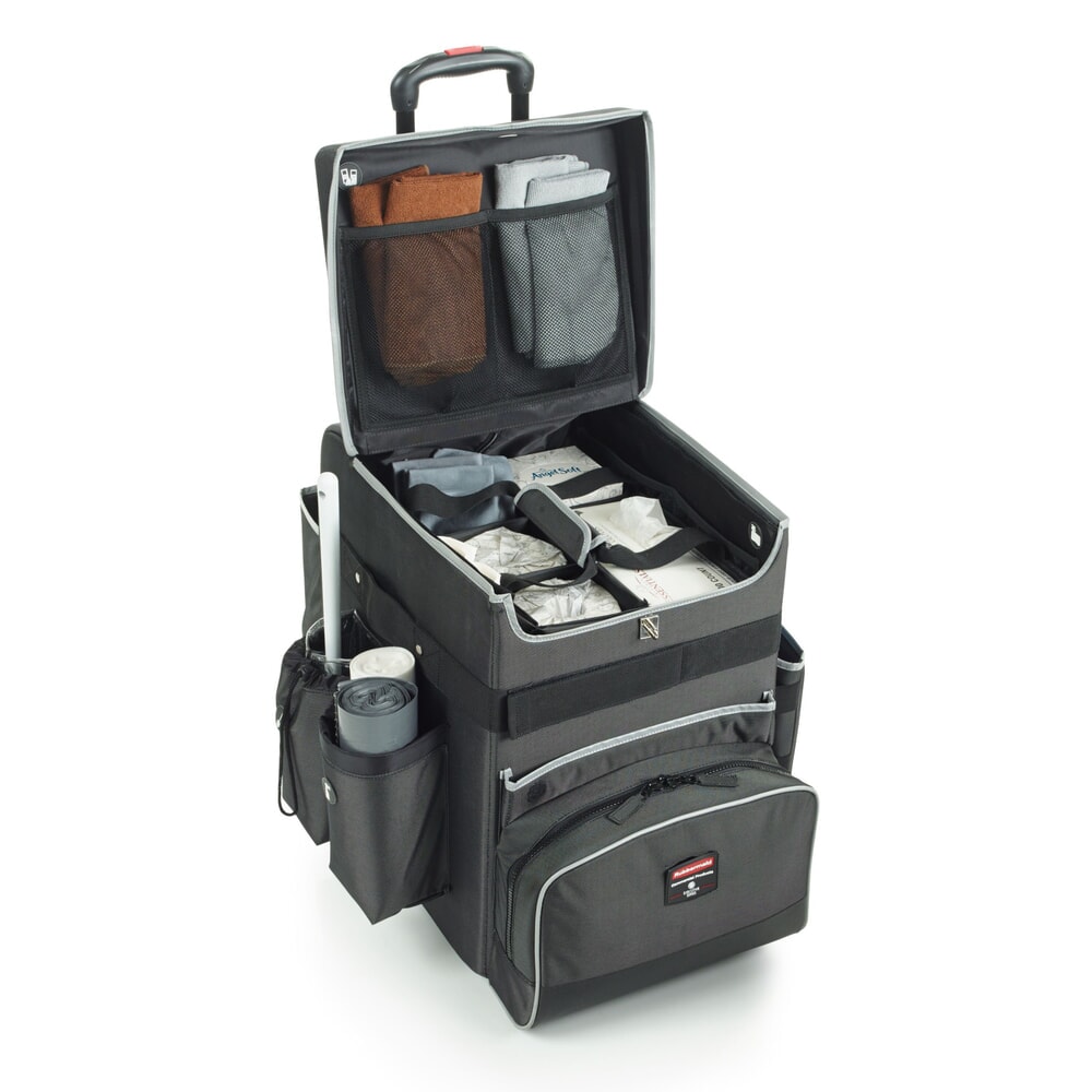 N° de l'image du produit 1 : Rubbermaid® chariot de nettoyage Quick Cart M, HxlxP 533 x 363 x 419 mm