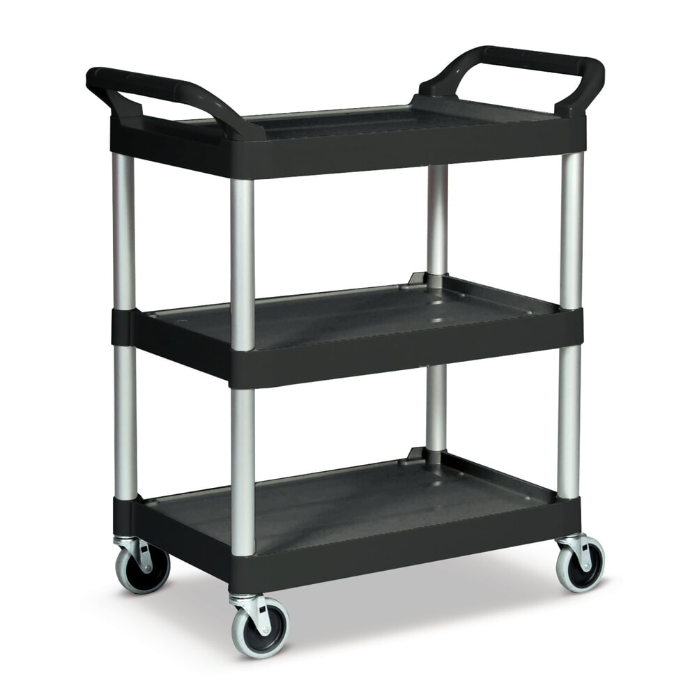 Illustration du produit: Servante Rubbermaid®, capacité de charge 90 kg, noire
