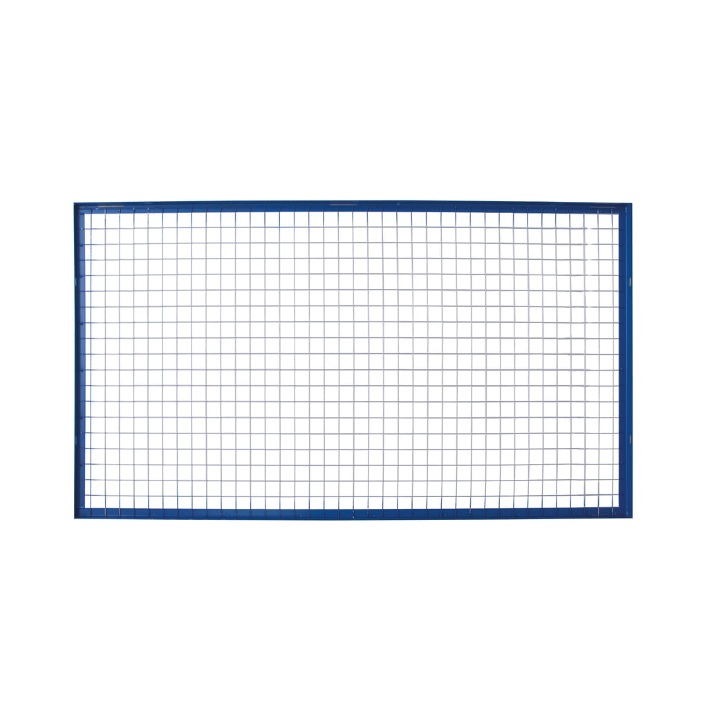 Paroi arrière grillagée pour rayonnage à palettes SCHULTE, type S, Hxl 1 000 x 1 825 mm Illustration du produit: Paroi arrière grillagée pour rayonnage à palettes SCHULTE, type S, Hxl 1 000 x 1 825 mm