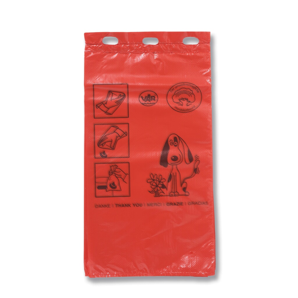 Sachets à excréments pour chien, 1.000 pièces/UV, rouge Illustration du produit: Sachets à excréments pour chien, 1.000 pièces/UV, rouge