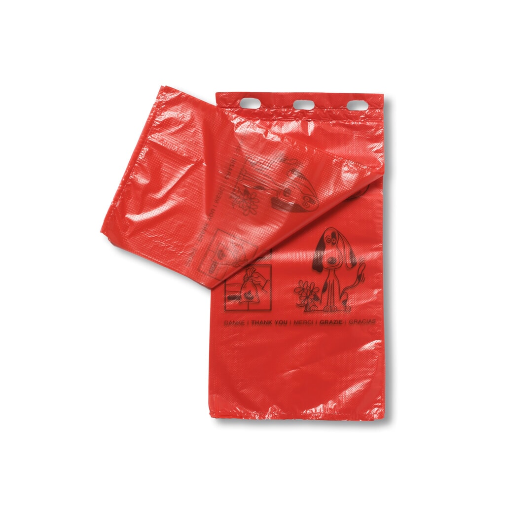 Sachets à excréments pour chien, 1.000 pièces/UV, rouge N° de l'image du produit 2 : Sachets à excréments pour chien, 1.000 pièces/UV, rouge