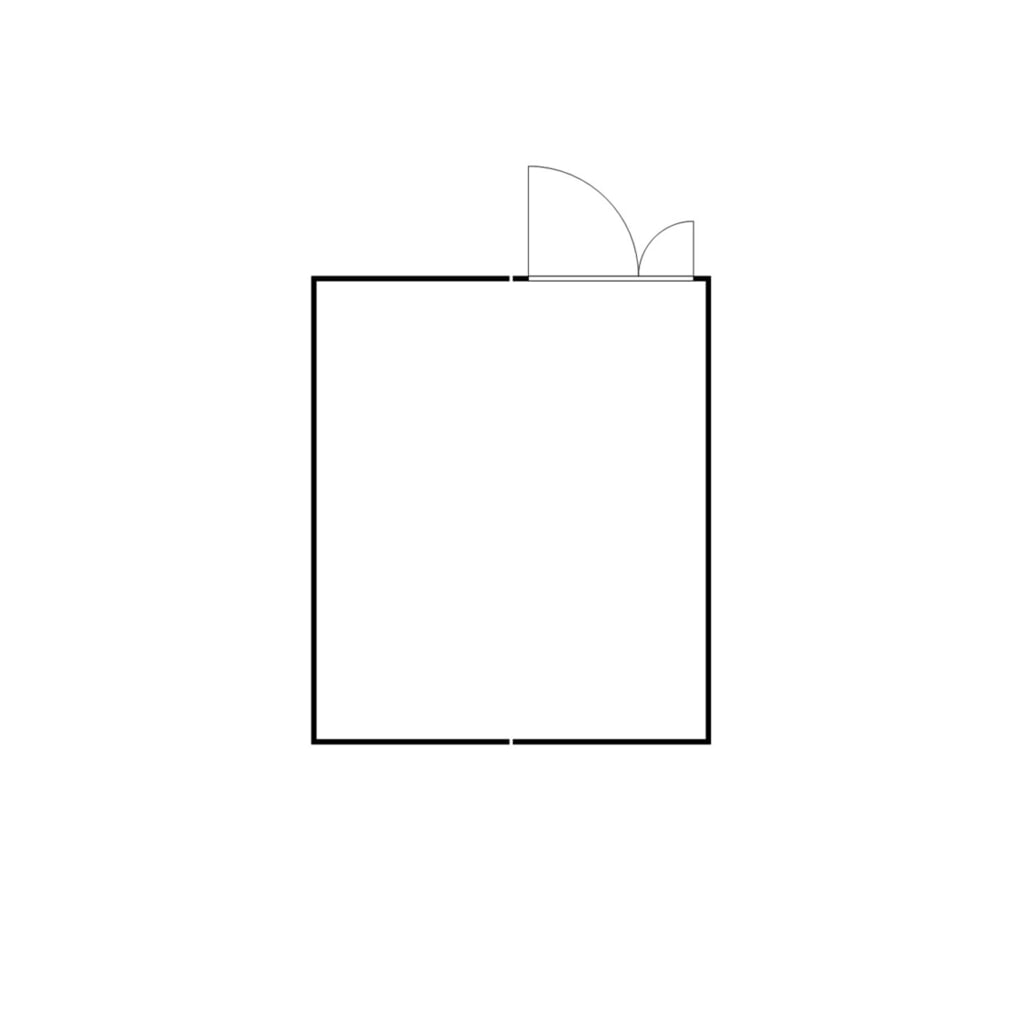 N° de l'image du produit 2 : Combinaison de conteneur de matériaux FLADAFI®, isolé, 20 m², avec sol isolé, haut. x larg. x prof. 2 500 x 5 080 x 4 340 mm, Porte à doubles battants (division asymétrique), centrée dans les modules
