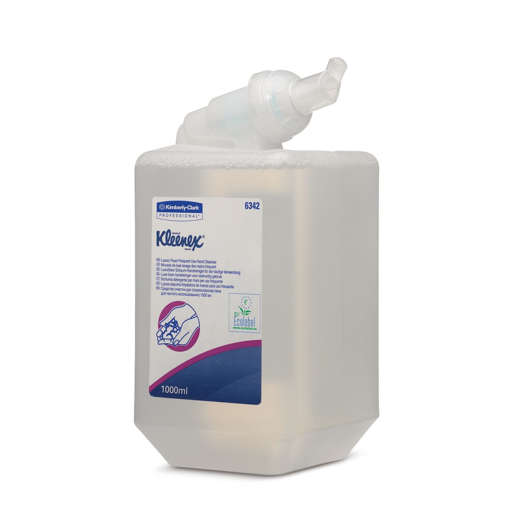 Savon liquide KLEENEX® lotion de lavage douce, cassette de 1 l Illustration du produit: Savon liquide KLEENEX® lotion de lavage douce, cassette de 1 l