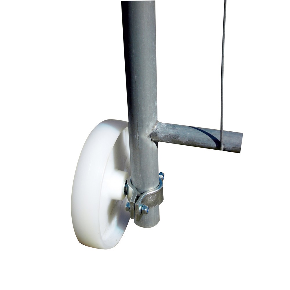 Illustration du produit: Schake Rouleau pour élément de porte de clôture de chantier , Ø 200 mm