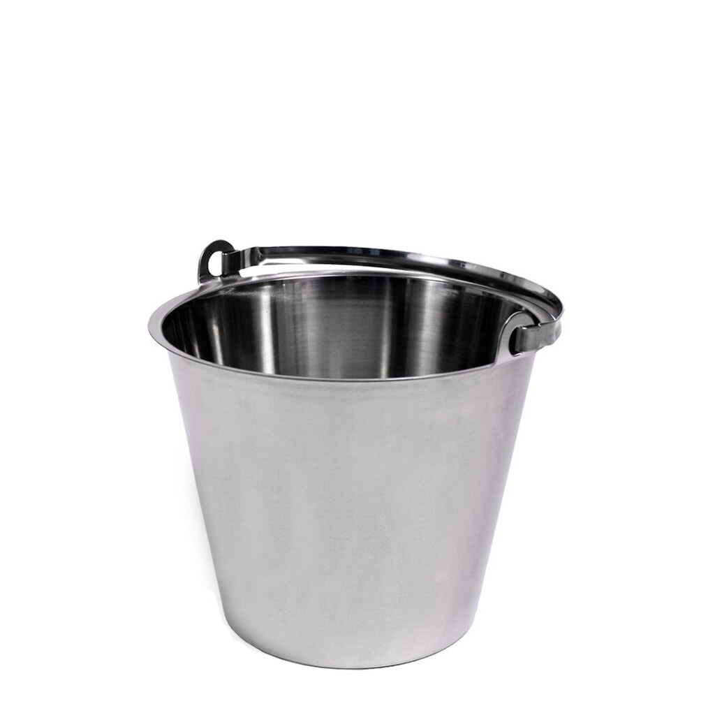 Illustration du produit: Seau en acier inoxydable RENNER, 7 litres