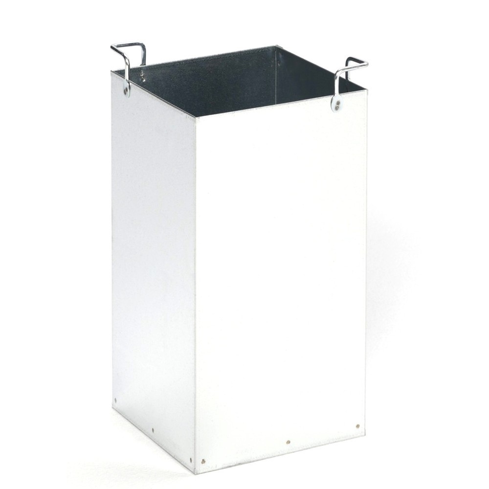 Illustration du produit: Seau intérieur pour combinaison cendrier-poubelle VAR®, modèle colonne, HxLxP 490 x 295 x 295 mm