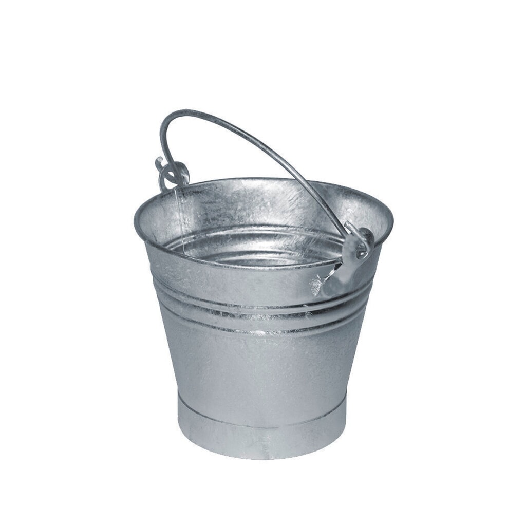 Illustration du produit: Seau NB de RENNER avec anse, 5 litres, galvanisé