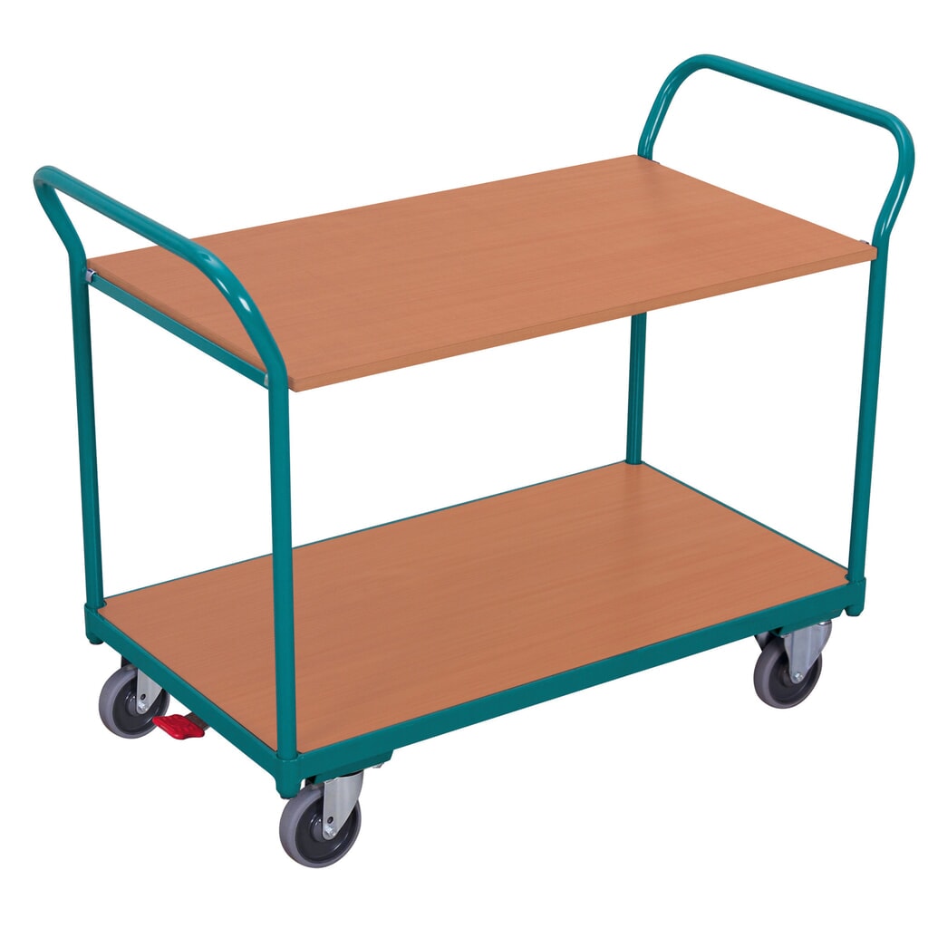 Servante Ameise®, 2 plateaux de 850 x 500 mm Illustration du produit: Servante Ameise®, 2 plateaux de 850 x 500 mm