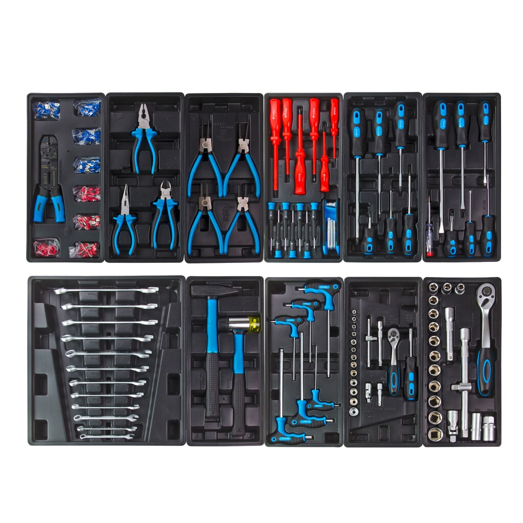 Servante d'atelier RAPTOR, avec assortiment d'outils de 250 pièces N° de l'image du produit 4 : Servante d'atelier RAPTOR, avec assortiment d'outils de 250 pièces