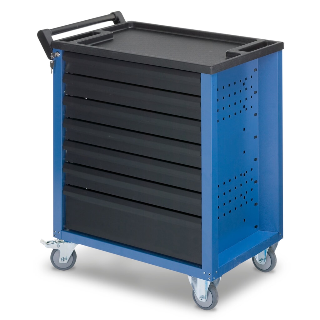 Chariot d’atelier HAZET® avec 7 tiroirs à 348 x 527 mm, bleu Illustration du produit: Chariot d’atelier HAZET® avec 7 tiroirs à 348 x 527 mm, bleu