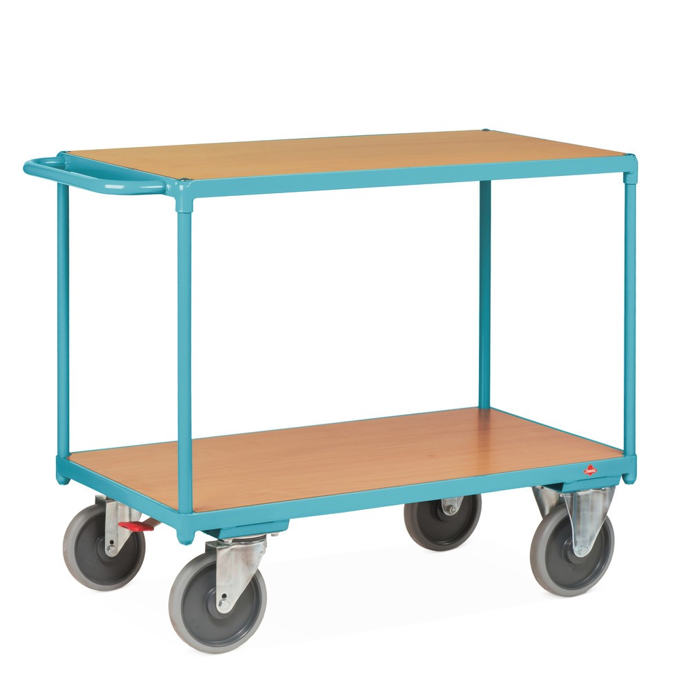 N° de l'image du produit 3 : Servante lourde Ameise®, 2 plateaux à 850 x 500 mm