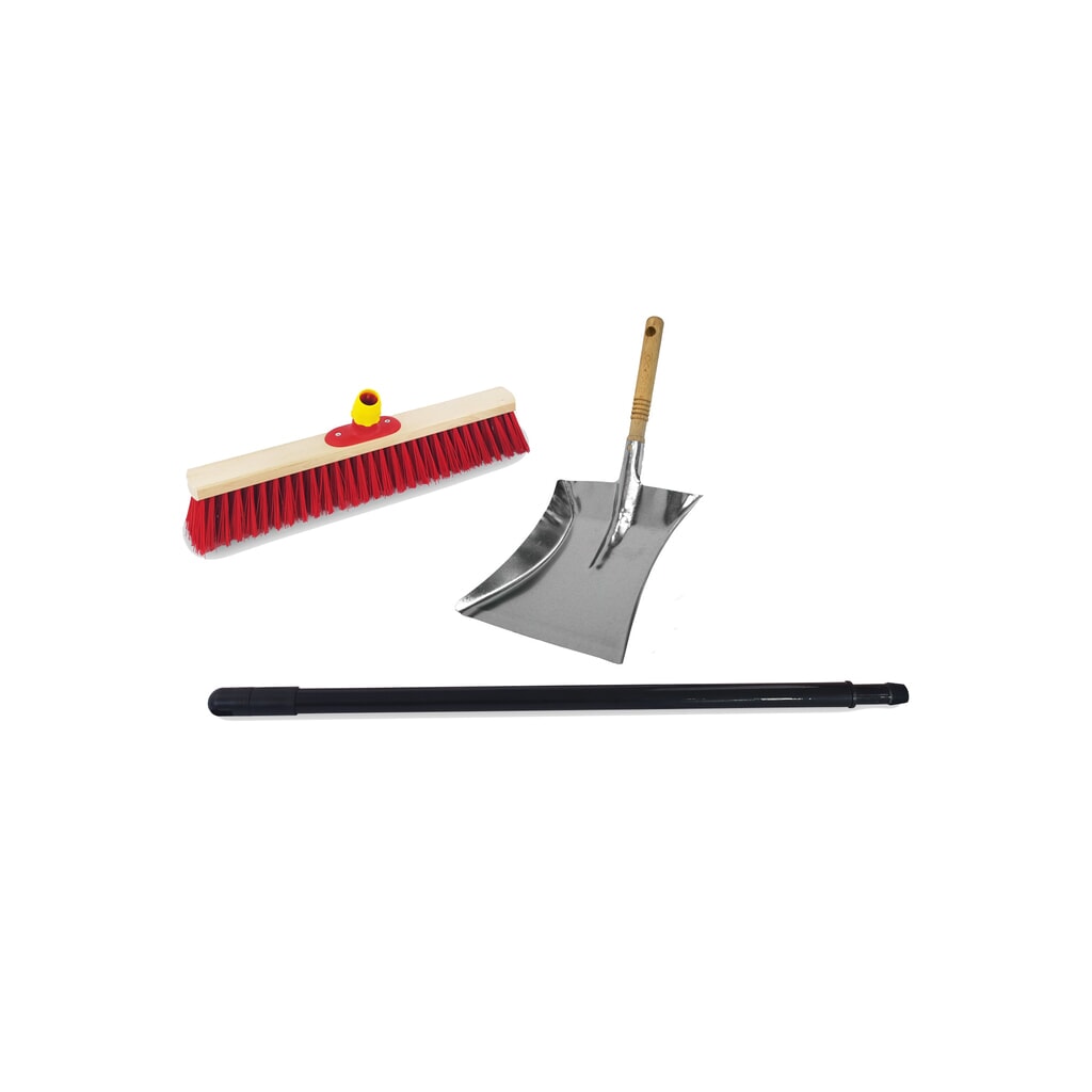 Kit de balais de rue Steinbock®, y compris balai et pelle à poussière N° de l'image du produit 2 : Kit de balais de rue Steinbock®, y compris balai et pelle à poussière
