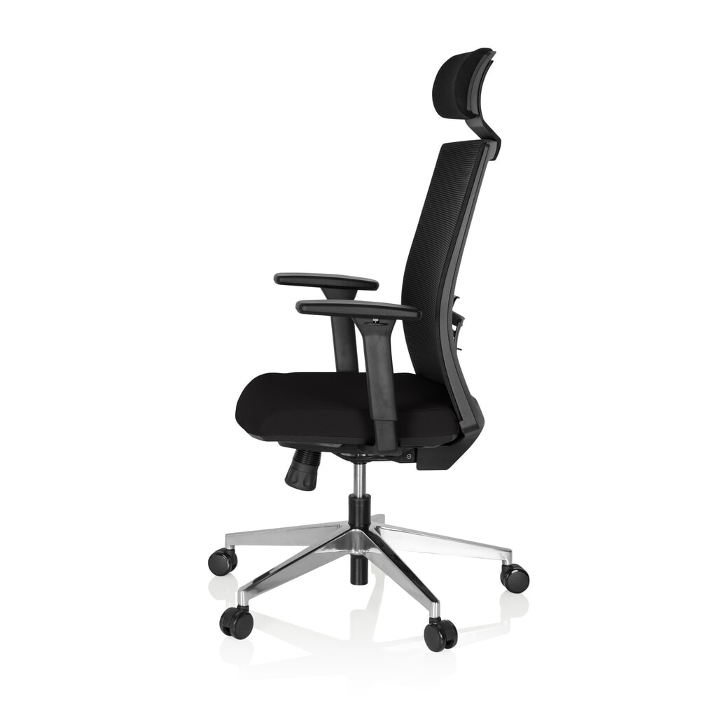 Siège de bureau / fauteuil de direction hjh OFFICE CAPTIVA tissu/maille, noir N° de l'image du produit 9 : Siège de bureau / fauteuil de direction hjh OFFICE CAPTIVA tissu/maille, noir