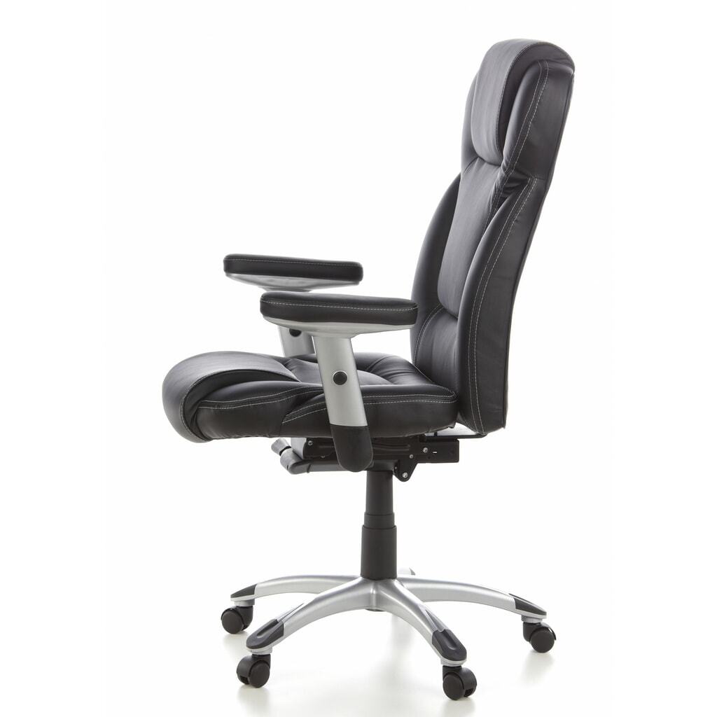 Siège de bureau / fauteuil de direction hjh OFFICE EMBASSY 200 cuir, noir N° de l'image du produit 10 : Siège de bureau / fauteuil de direction hjh OFFICE EMBASSY 200 cuir, noir
