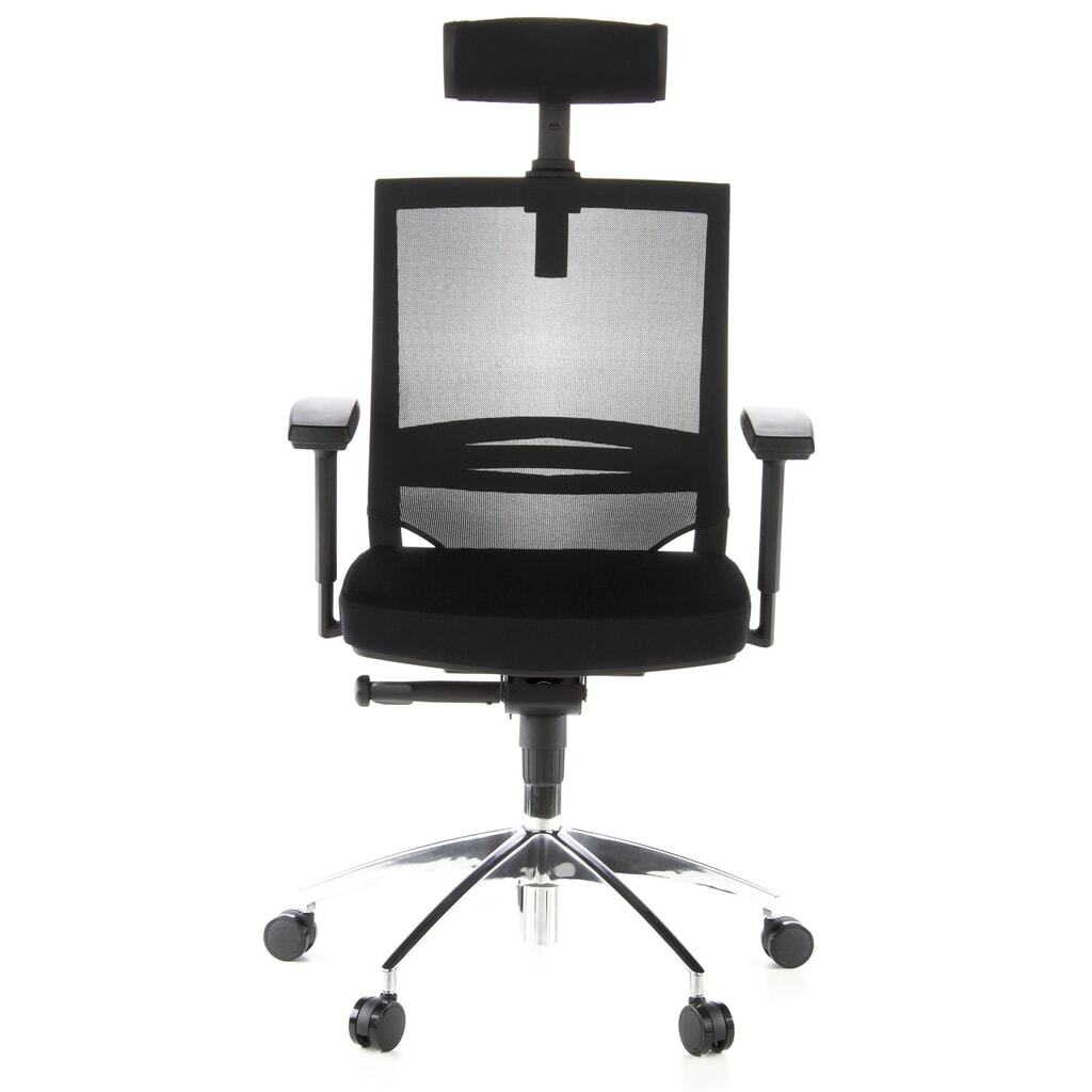 Illustration du produit: Siège de bureau / fauteuil de direction hjh OFFICE PORTO MAX tissu, noir