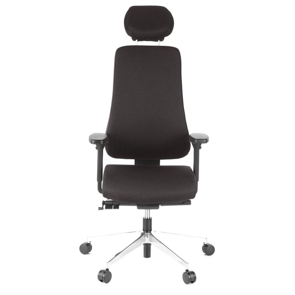 N° de l'image du produit 1 : Siège de bureau / fauteuil de direction hjh OFFICE PRO TEC 400 tissu, noir