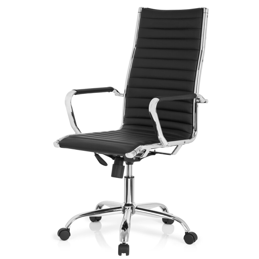 Siège de bureau / fauteuil de direction hjh OFFICE VEMONA 20 similicuir, noir N° de l'image du produit 9 : Siège de bureau / fauteuil de direction hjh OFFICE VEMONA 20 similicuir, noir