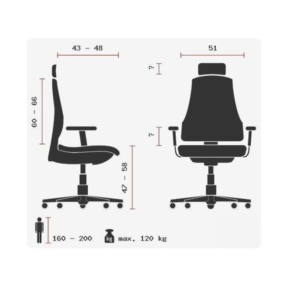 N° de l'image du produit 12 : Siège de bureau / fauteuil de direction hjh OFFICE VENUS ONE gris argenté / noir