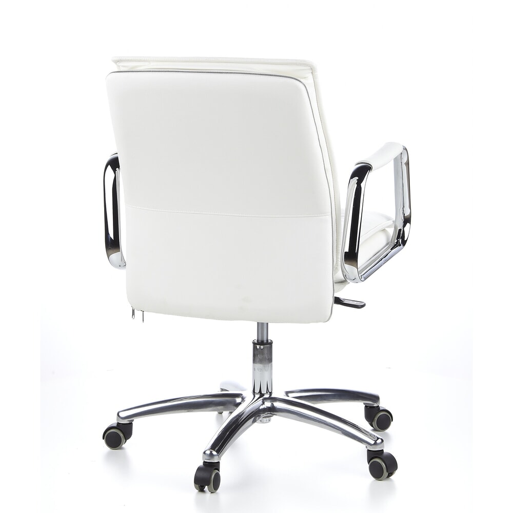 N° de l'image du produit 7 : Siège de bureau / fauteuil de direction hjh OFFICE VILLA 10 cuir, blanc crème
