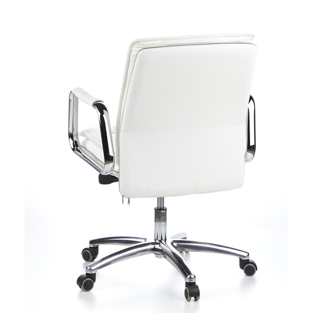 N° de l'image du produit 8 : Siège de bureau / fauteuil de direction hjh OFFICE VILLA 10 cuir, blanc crème