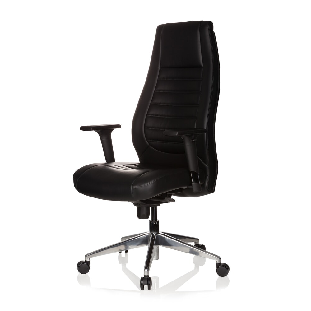 N° de l'image du produit 10 : Siège de bureau / fauteuil de direction hjh OFFICE VITORO similicuir, noir