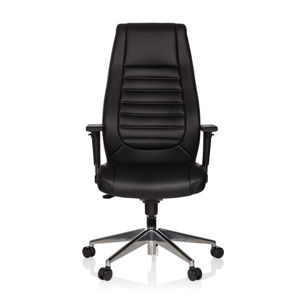 Illustration du produit: Siège de bureau / fauteuil de direction hjh OFFICE VITORO similicuir, noir