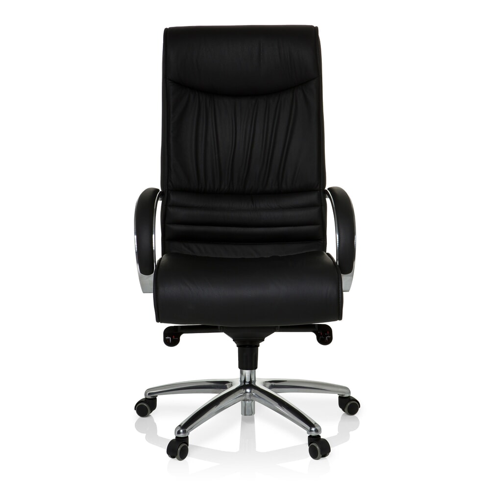 Illustration du produit: Siège de bureau / fauteuil de direction hjh OFFICE XXL F 400 cuir/similicuir, noir