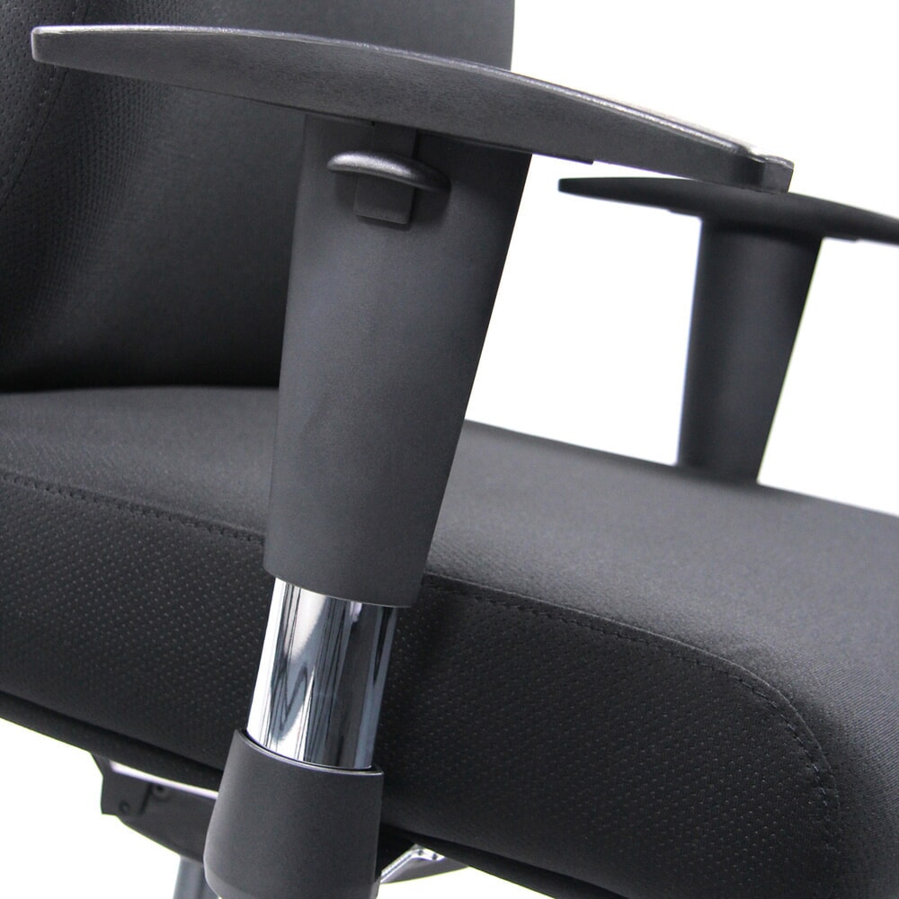N° de l'image du produit 2 : Chaise de bureau / fauteuil de direction hjh OFFICE FORCOM tissu, noir