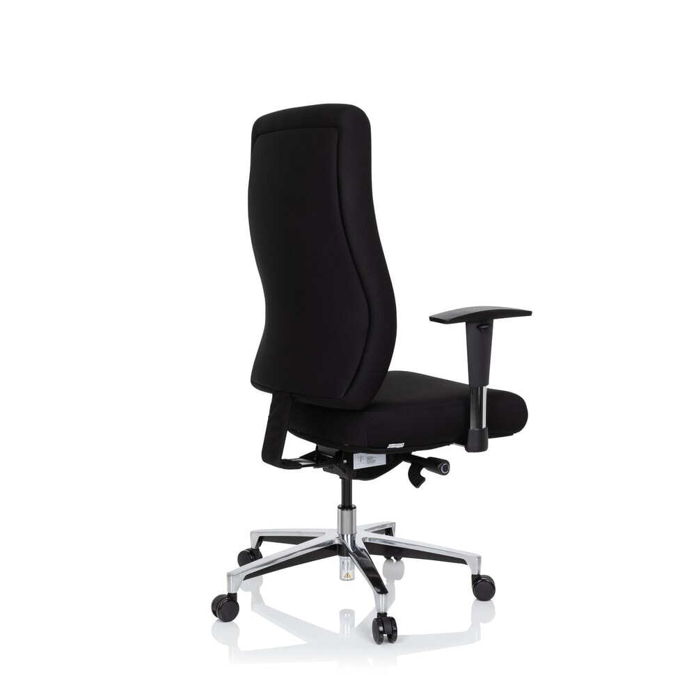 N° de l'image du produit 7 : Chaise de bureau / fauteuil de direction hjh OFFICE FORCOM tissu, noir